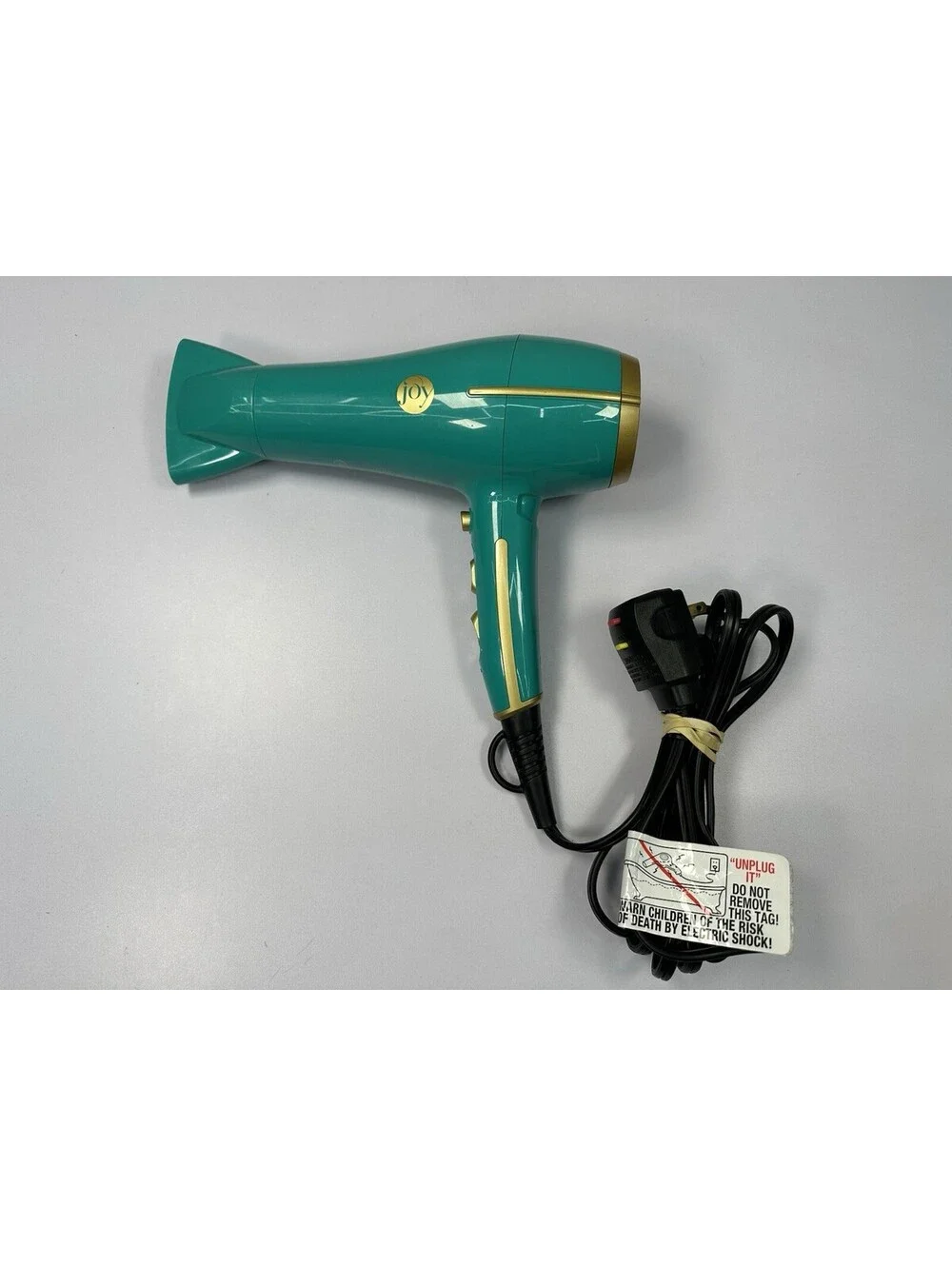 JOY RCY-100M Single Touch Hair Dryer Ionic 1875W Touch Activated Tested Works